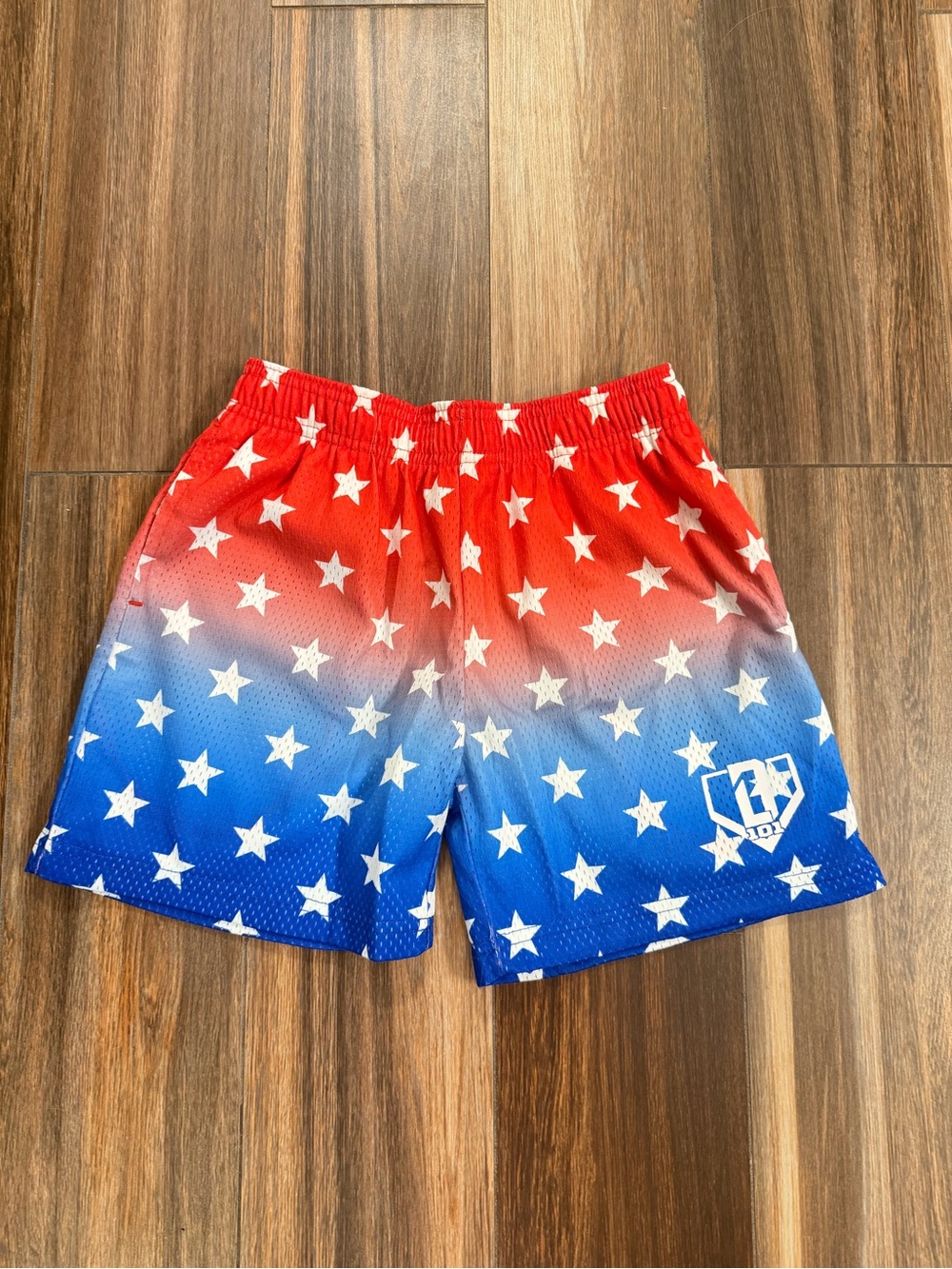 Baseball Lifestyle 101 USA stars shorts